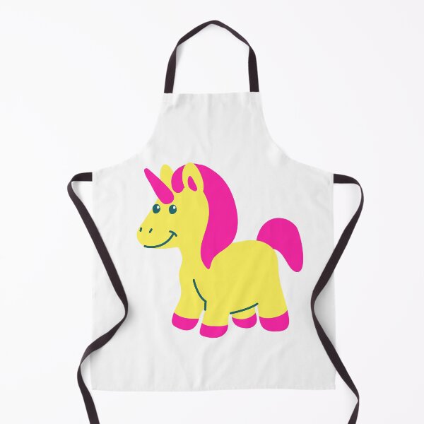 Item preview, Yellow Cute Unicorn designed and sold by Mywaymylife.