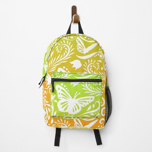 Item preview, Butterfly and Flower - Lime & Orange (Citrus Lover Collection) designed and sold by CreativityRoams.