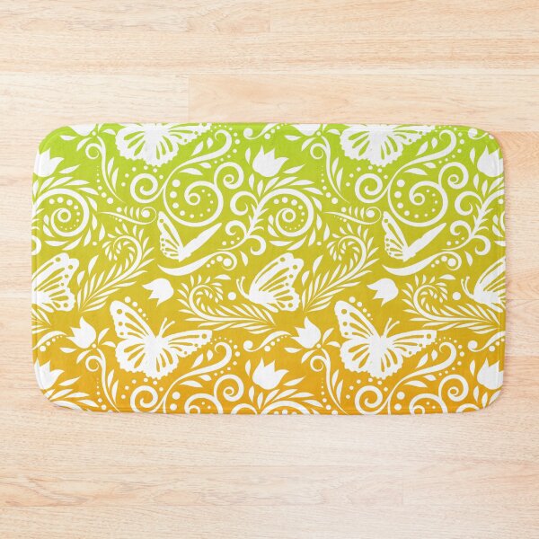 Item preview, Butterfly and Flower - Lime & Orange (Citrus Lover Collection) designed and sold by CreativityRoams.