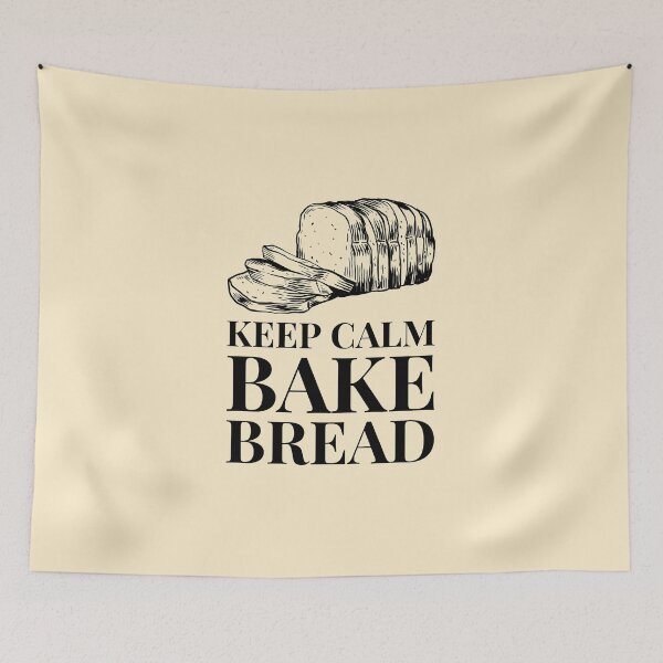 Item preview, Keep Calm Bake Bread homemade sliced loaf quote designed and sold by javes93.