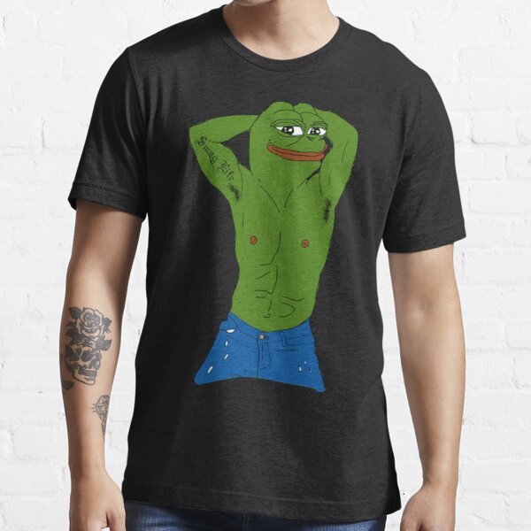 provokere stereoanlæg pant Pepe The Frog Meme " Essential T-Shirt for Sale by Cameron Nottebaum |  Redbubble