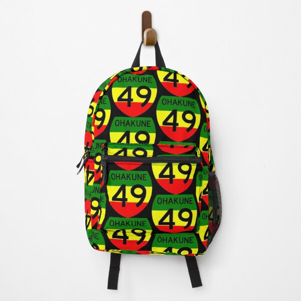 Item preview, Ohakune Highway 49 in Rasta Colours designed and sold by Kiwidom.