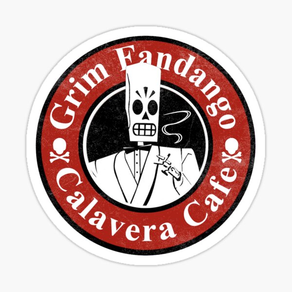 Item preview, Grim Fandango Calavera Cafe designed and sold by Paradoxmotif.
