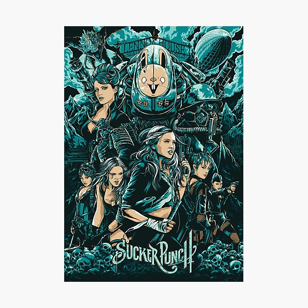 Item preview, Sucker Punch Poster designed and sold by BatCountryBtq.