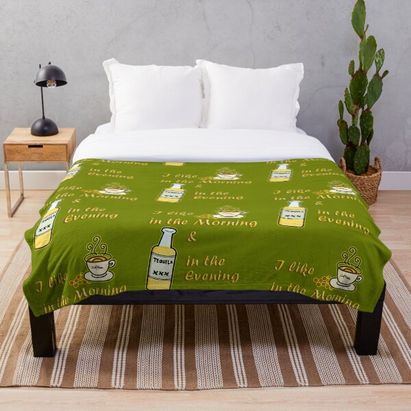 Item preview, Me gusta el café por la mañana y el tequila por la noche. designed and sold by JediJR.
