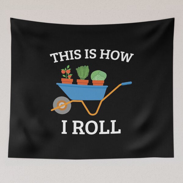 Item preview, Funny Vegetable Gardener - Veggies and Wheelbarrow designed and sold by EstelleStar.