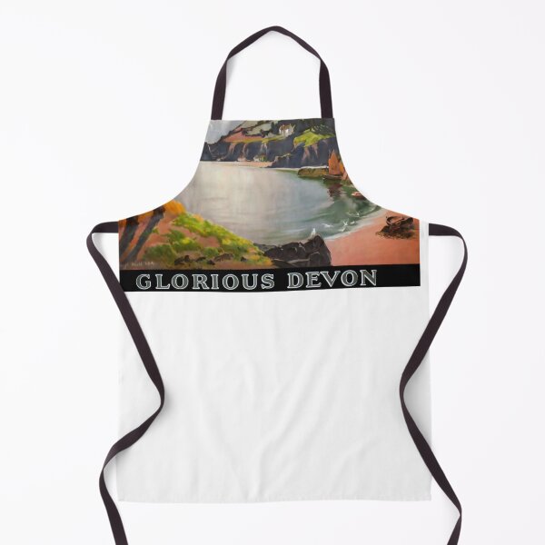 Item preview, Railway Poster Devon designed and sold by stickart-marek.