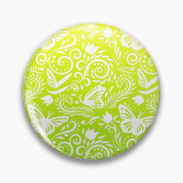 Item preview, Butterfly and Flower - Lemon & Lime (Citrus Lover Collection) designed and sold by CreativityRoams.
