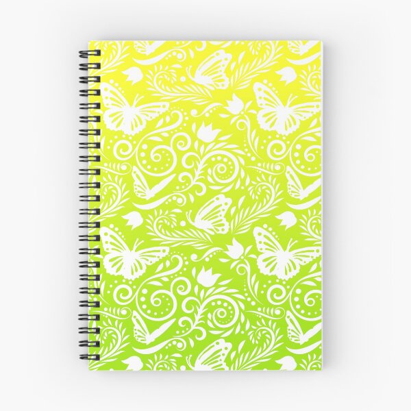 Item preview, Butterfly and Flower - Lemon & Lime (Citrus Lover Collection) designed and sold by CreativityRoams.