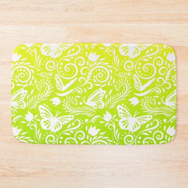 Item preview, Butterfly and Flower - Lemon & Lime (Citrus Lover Collection) designed and sold by CreativityRoams.