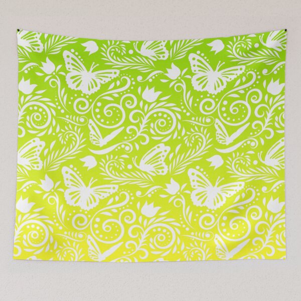 Item preview, Butterfly and Flower - Lemon & Lime RS (Citrus Lover Collection) designed and sold by CreativityRoams.