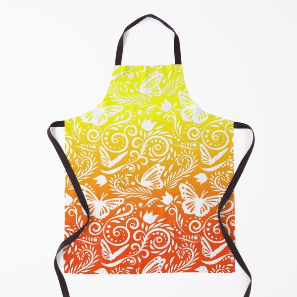 Item preview, Butterfly and Flower - Lemon & Tagerine (Citrus Lover Collection) designed and sold by CreativityRoams.