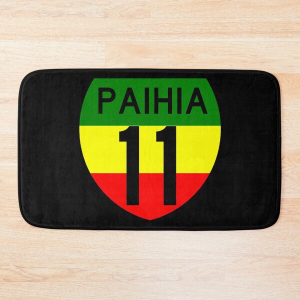 Item preview, Paihia Highway 11 in Rasta Colours designed and sold by Kiwidom.