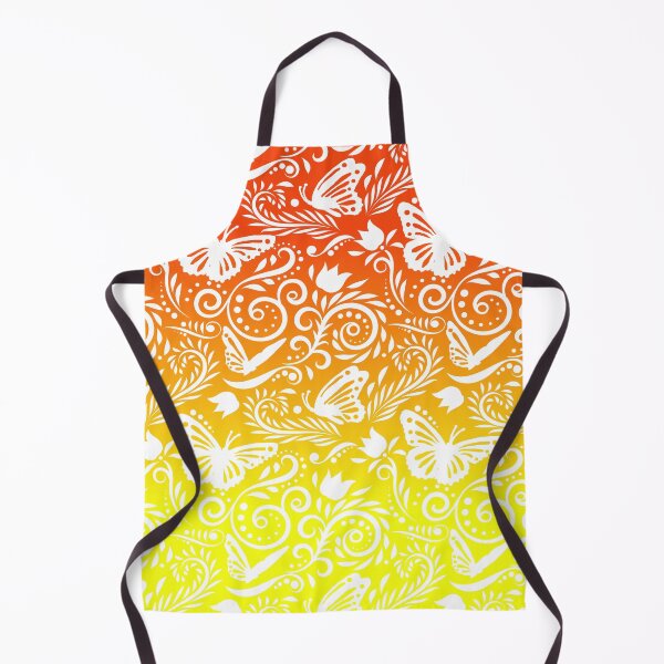 Item preview, Butterfly and Flower - Lemon & Tangerine RS (Citrus Lover Collection) designed and sold by CreativityRoams.