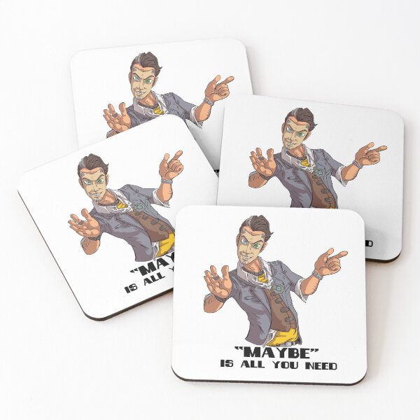 Item preview, Maybe is all you need - Handsome Jack designed and sold by Fungaldragon.