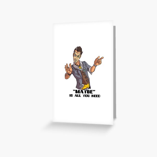 Item preview, Maybe is all you need - Handsome Jack designed and sold by Fungaldragon.