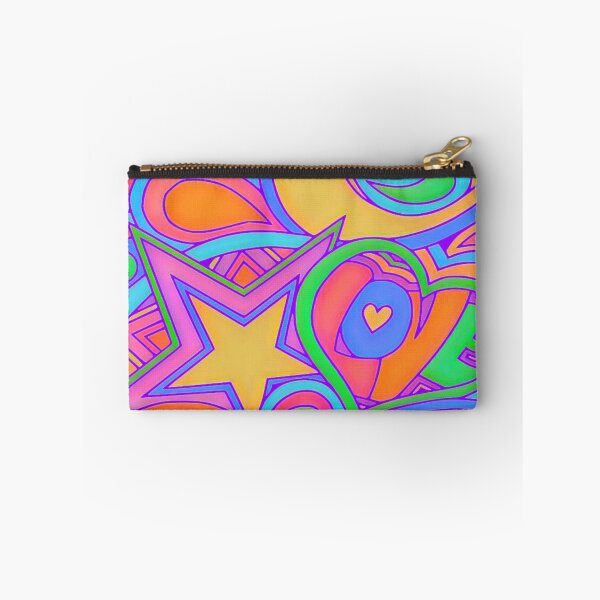 Item preview, Peace Love and Stars Retro Art designed and sold by Alondra.