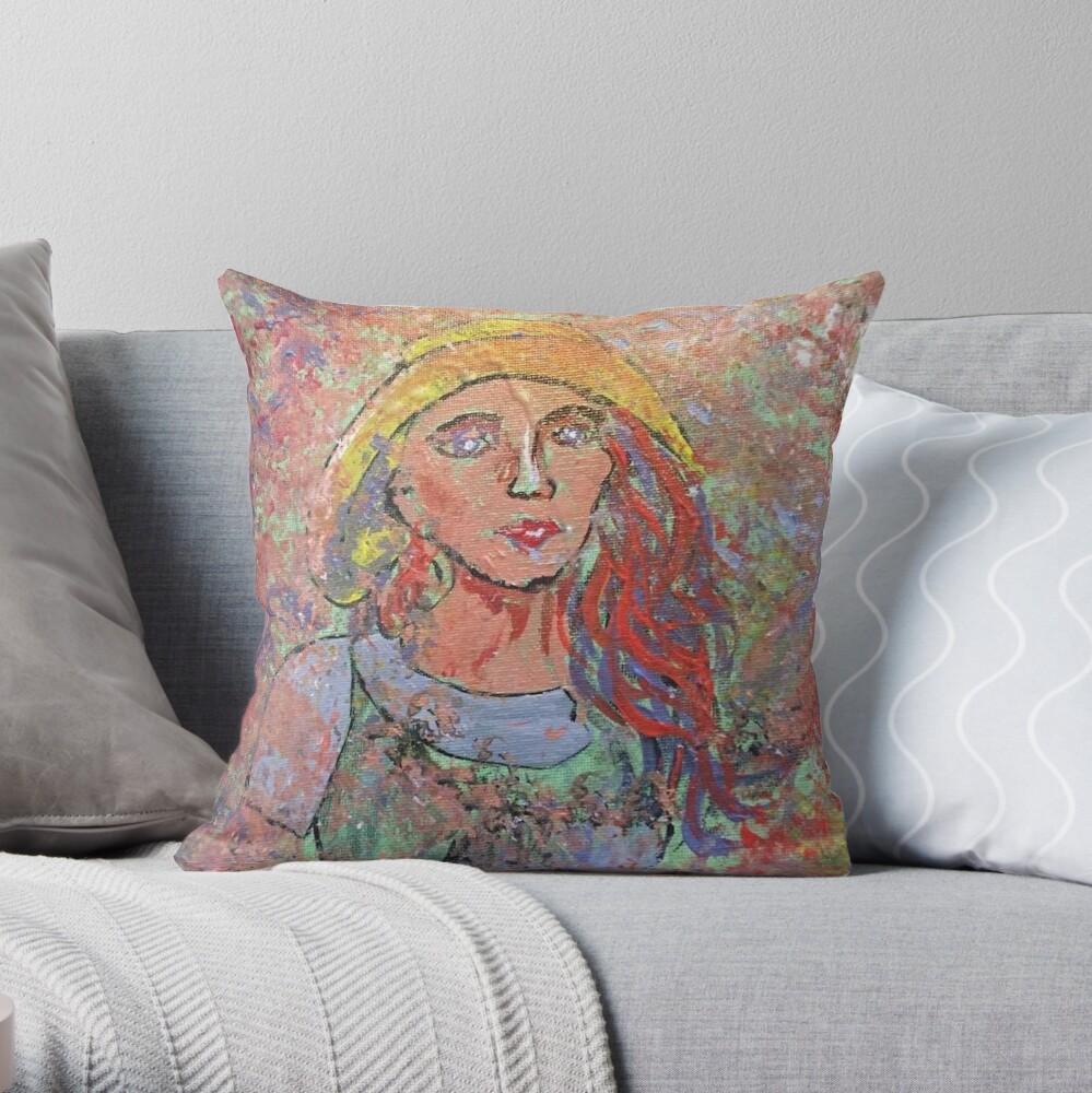 Item preview, Throw Pillow designed and sold by mamajoni.