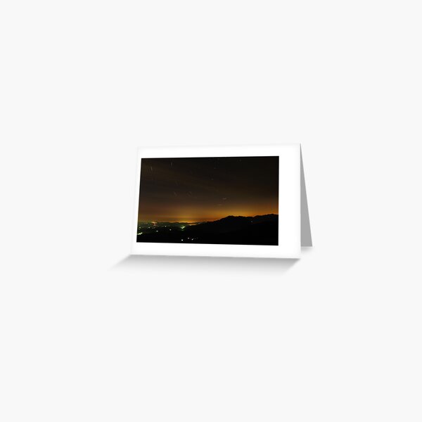 Rays of the Night, Version 1 Greeting Card