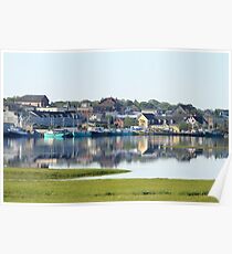 Yarmouth Harbourfront in June Poster