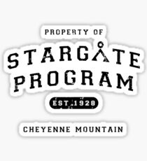 Property of Stargate Program Sticker