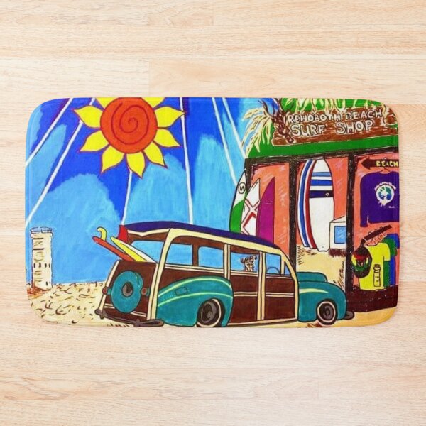 Item preview, Woody and Surf Shack ~ Cindy Cunningham designed and sold by Cindy Cunningham.