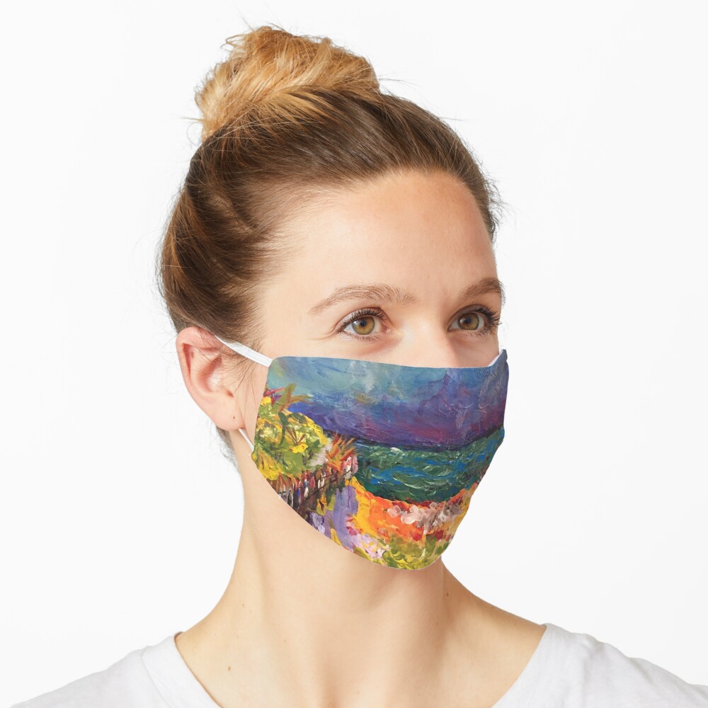 fauvist beach Mask