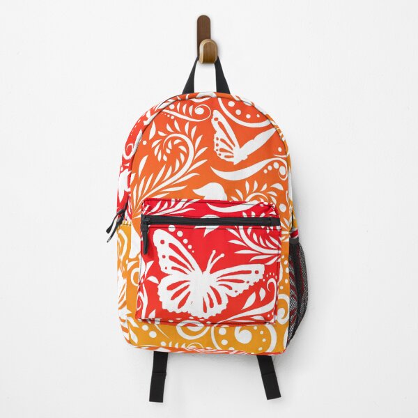 Item preview, Butterfly and Flower - Tangerine & Grapefruit RS (Citrus Lover Collection) designed and sold by CreativityRoams.