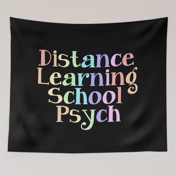 Item preview, Distance Learning School Psych designed and sold by EvyStickersx.