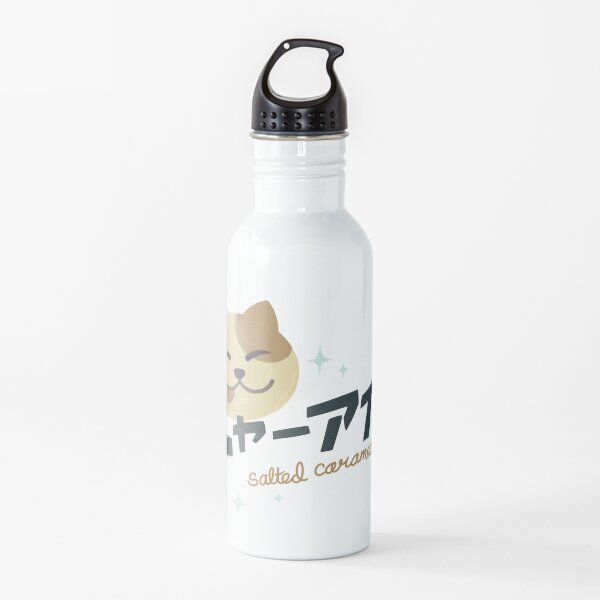NYAAISU salted carameow logo Water Bottle