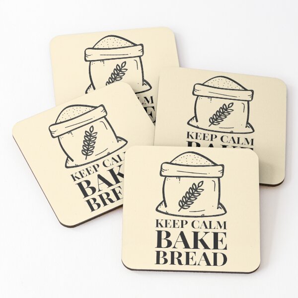 Item preview, Keep Calm Bake Bread flour for baking quote designed and sold by javes93.
