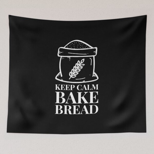 Item preview, Keep Calm Bake Bread flour for baking saying designed and sold by javes93.