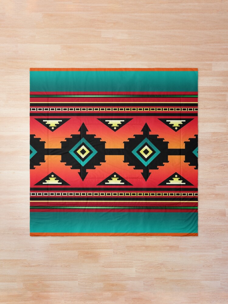 Alternate view of Canyon | Navajo Comforter