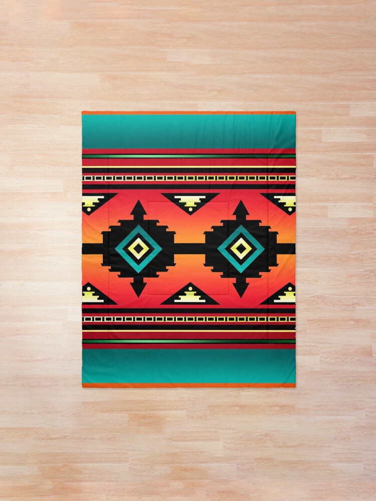 Alternate view of Canyon | Navajo Comforter