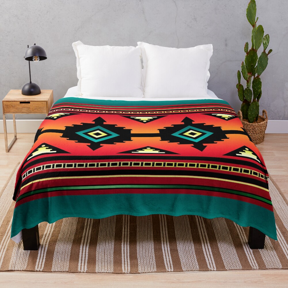 Canyon | Navajo Throw Blanket