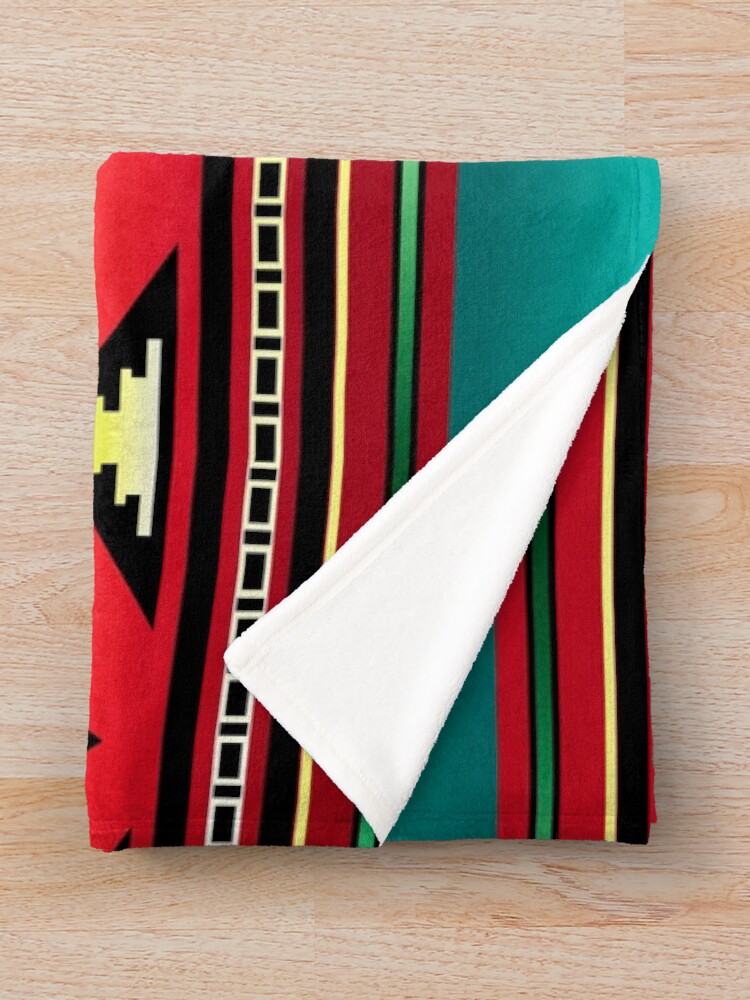 Alternate view of Canyon | Navajo Throw Blanket
