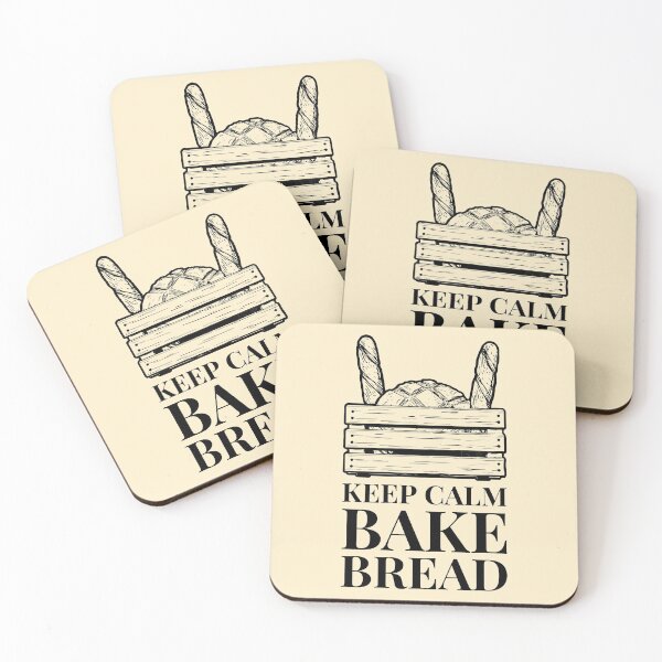 Item preview, Keep Calm Bake Bread box of loaves quote designed and sold by javes93.
