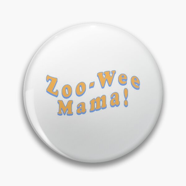 Item preview, Zoo-Wee Mama! retro typography designed and sold by Freshfroot.