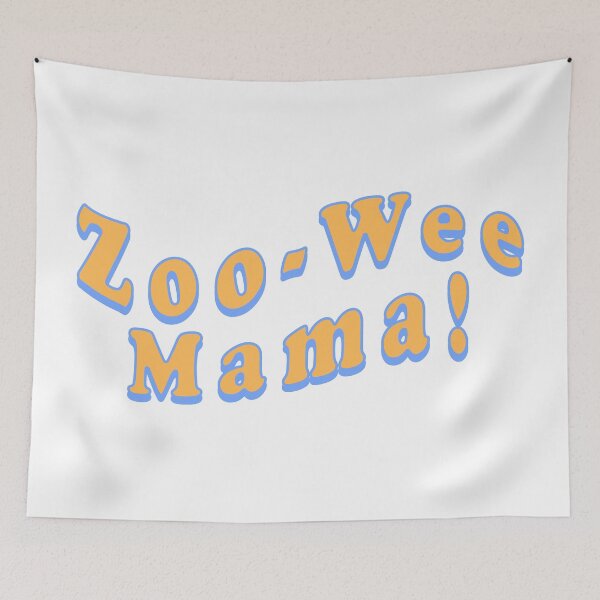 Item preview, Zoo-Wee Mama! retro typography designed and sold by Freshfroot.