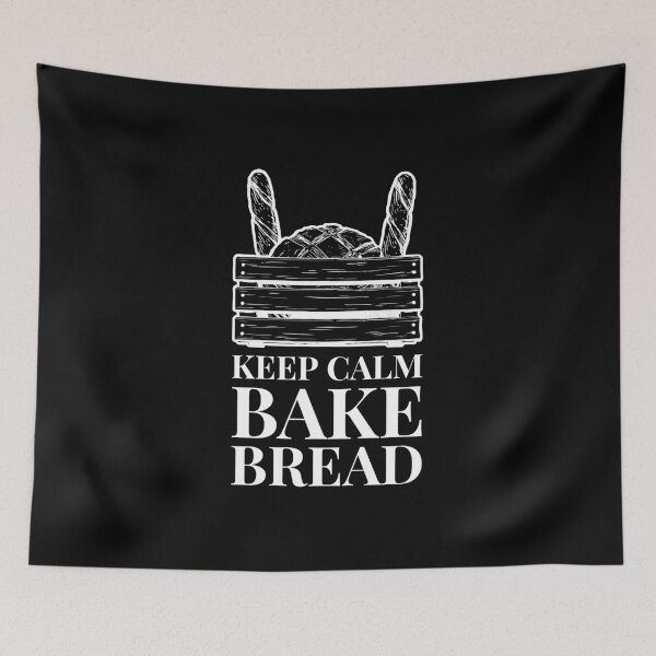 Item preview, Keep Calm Bake Bread box of loaves saying designed and sold by javes93.