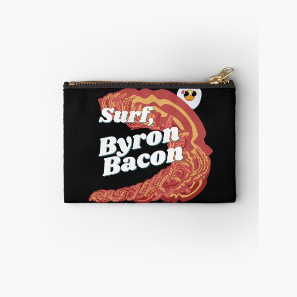 Item preview, Surf Byron Bacon. Funny Surfing Food Pun. designed and sold by shirtdan.