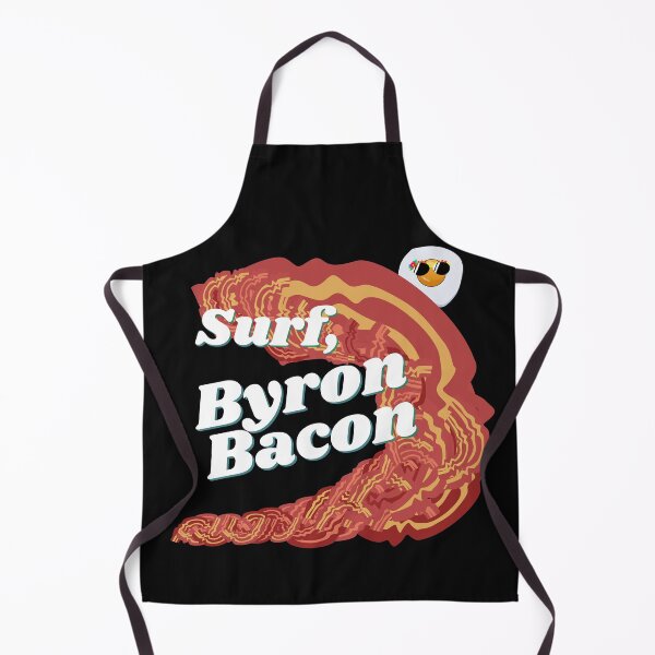 Item preview, Surf Byron Bacon. Funny Surfing Food Pun. designed and sold by shirtdan.