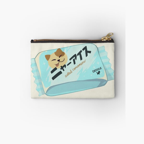 Item preview, NYAAISU salted carameow ice cream designed and sold by mkdraws.