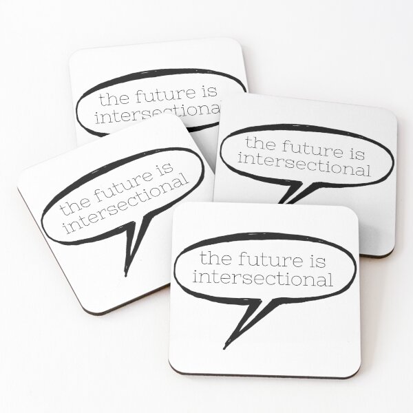 Item preview, The Future Is Intersectional - Black designed and sold by designsbynic.
