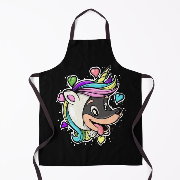 Item preview, Unicorn Doberman Pinscher Funny Dog Lover Design designed and sold by swiftyspade.