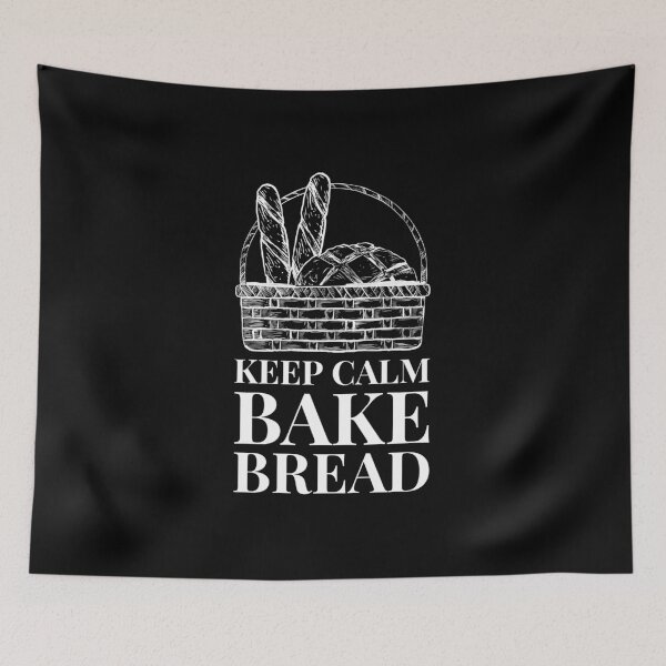 Item preview, Keep Calm Bake Bread basket of loaves saying designed and sold by javes93.