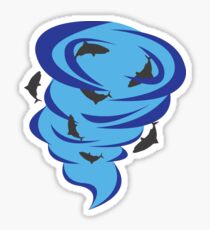 Sharknado Pop Art Sticker