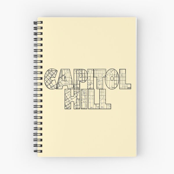 Item preview, Capitol Hill, Seattle Street Map designed and sold by thestreetslocal.