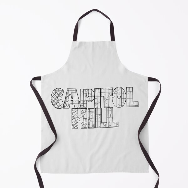 Item preview, Capitol Hill, Seattle Street Map designed and sold by thestreetslocal.