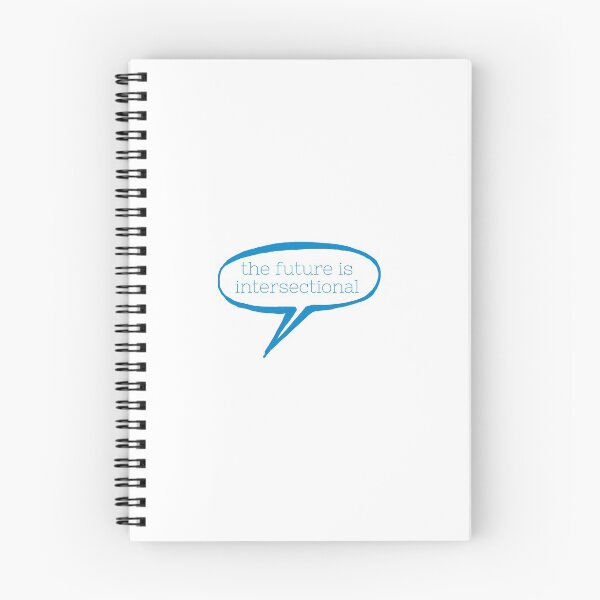 Item preview, The Future Is Intersectional - Blue designed and sold by designsbynic.